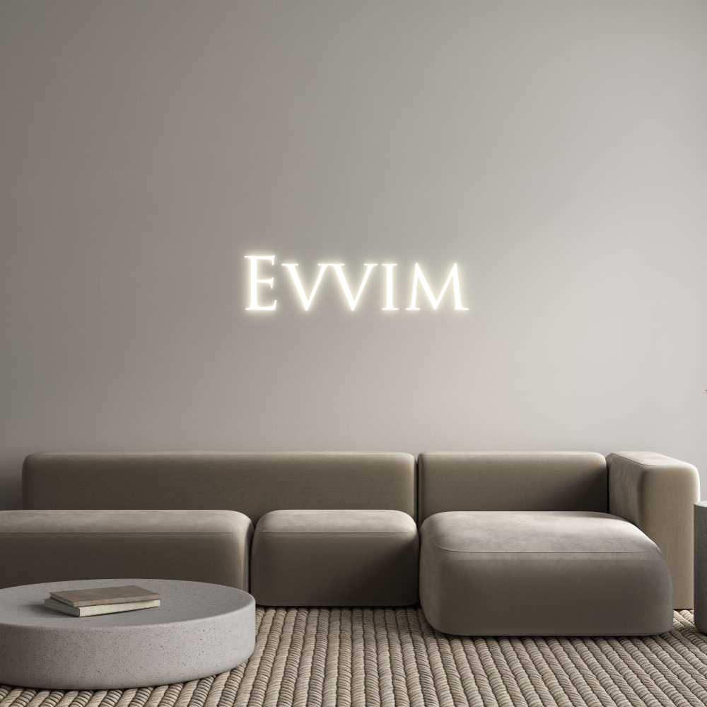 NEONSIGN: Evvim