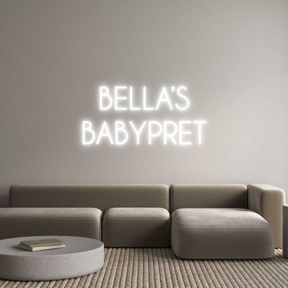 NEONSIGN: BELLA’S
BABY...