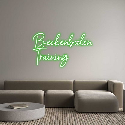 NEONSIGN: Beckenboden
...