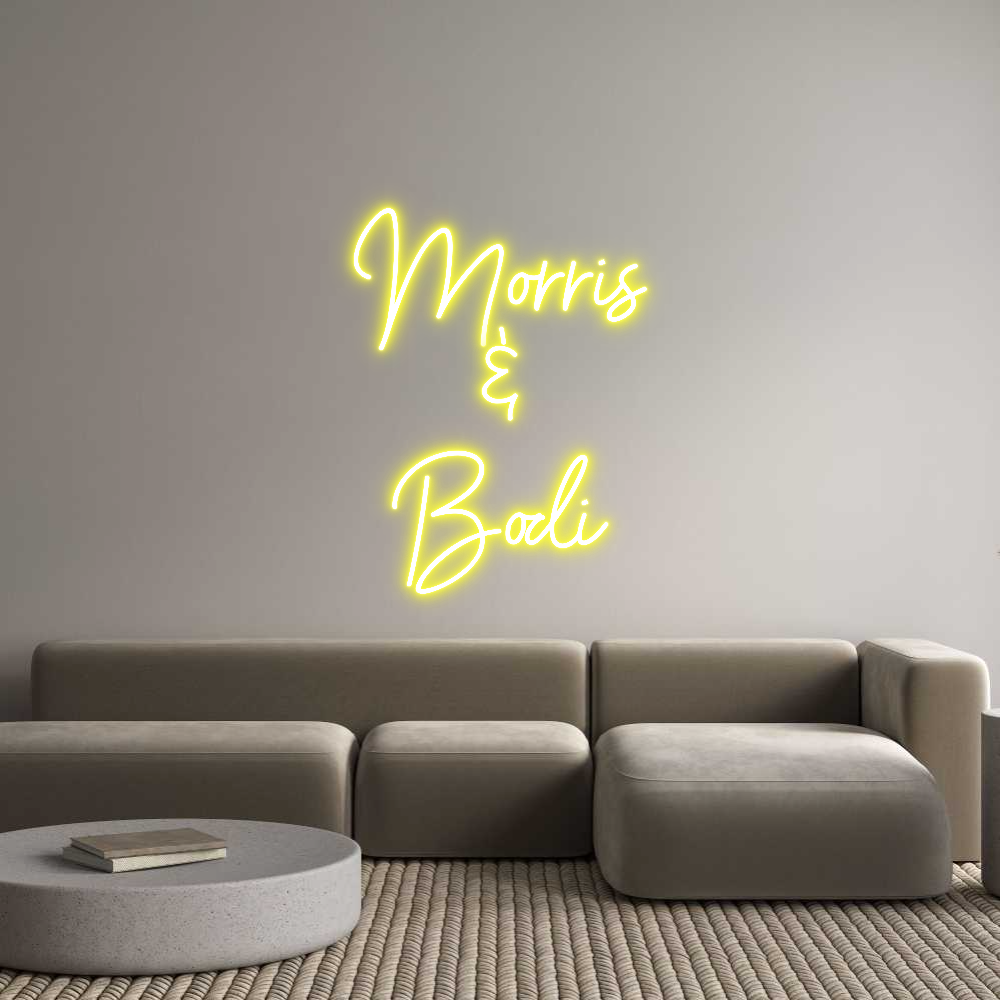 NEONSIGN: Morris
&
Bodi