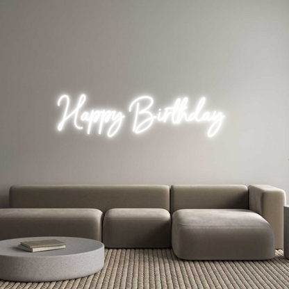 NEONSIGN: Happy Birthday