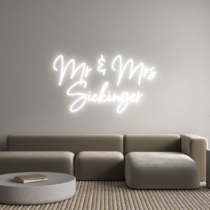 NEONSIGN: Mr & Mrs
Sic...