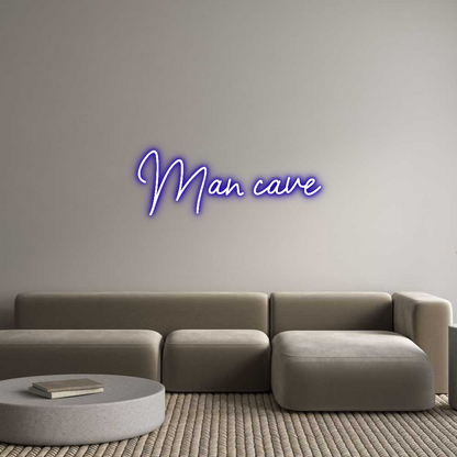 NEONSIGN: Man cave