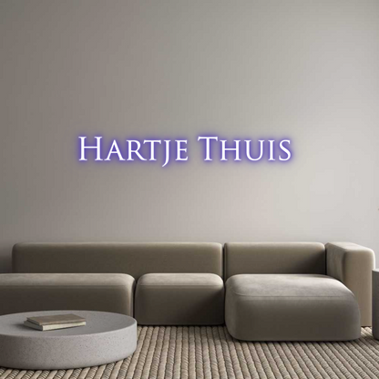 NEONSIGN: Hartje Thuis