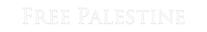 NEONSIGN: Free Palestine