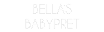 NEONSIGN: BELLA’S
BABY...