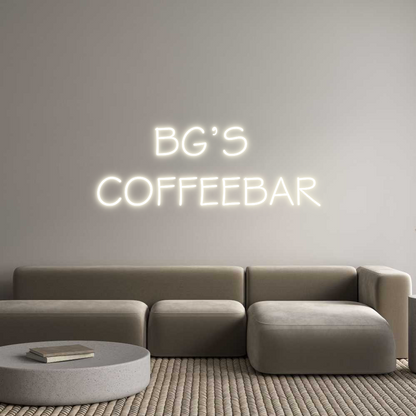 NEONSIGN: BG’S 
COFFEE...