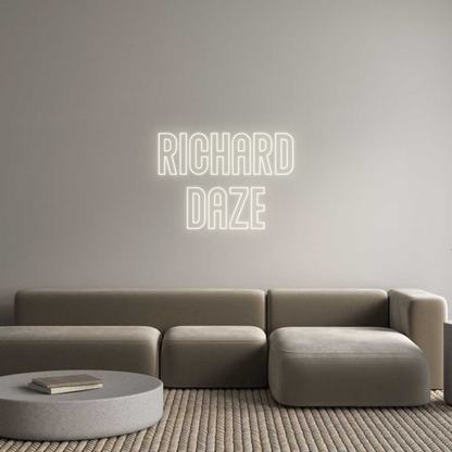 NEONSIGN: Richard
daze