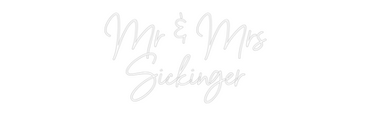 NEONSIGN: Mr & Mrs
Sic...