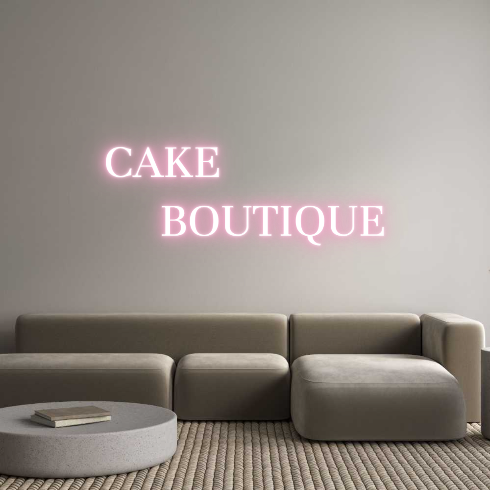 NEONSIGN: CAKE 
     B...