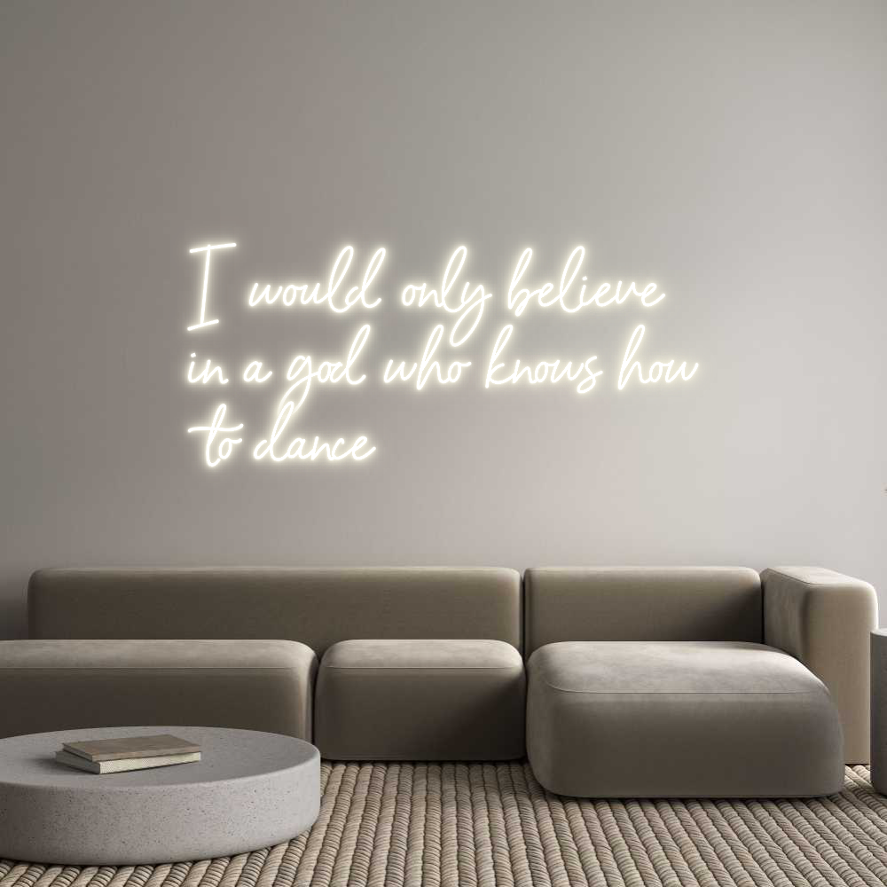 NEONSIGN: I would only ...