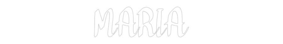 NEONSIGN: MARIA