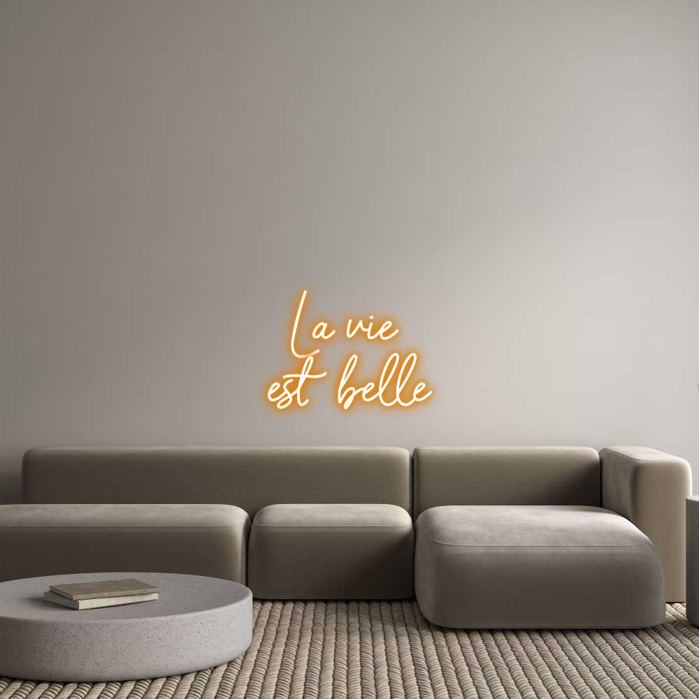 NEONSIGN: La vie 
est ...