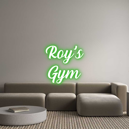 NEONSIGN: Roy’s
Gym